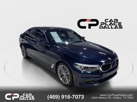 Photos of 2018 BMW 5 Series 530i Sedan 4D for sale in Addison, TX at Car Place Dallas