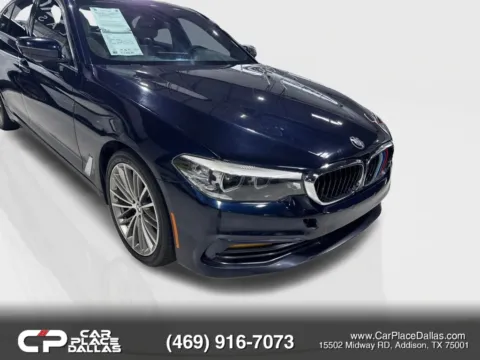 Another view of 2018 BMW 5 Series 530i Sedan 4D for sale in Addison, TX at Car Place Dallas