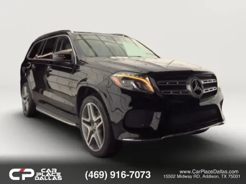Black 2019 Mercedes-Benz GLS 550 4MATIC Sport Utility 4D for sale in Addison, TX