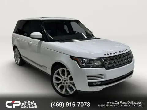 White 2014 Land Rover Range Rover HSE Sport Utility 4D for sale in Addison, TX