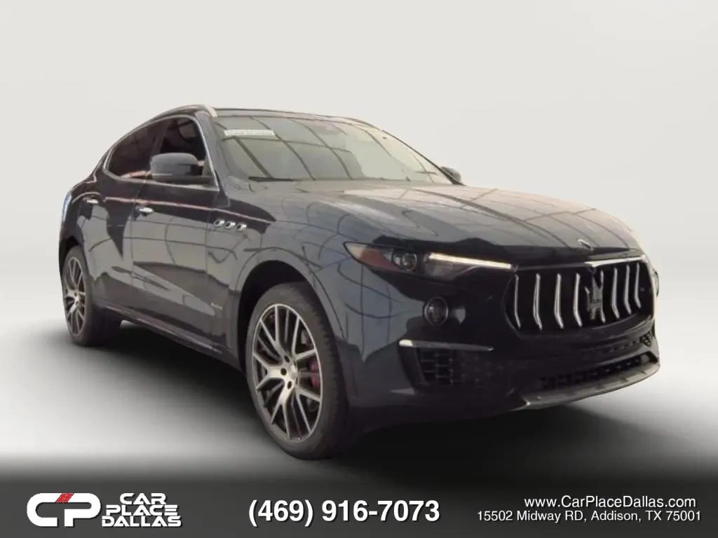 Blue 2019 Maserati Levante GranLusso Sport Utility 4D for sale in Addison, TX