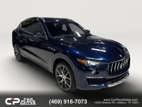 Blue 2019 Maserati Levante GranLusso Sport Utility 4D for sale in Addison, TX