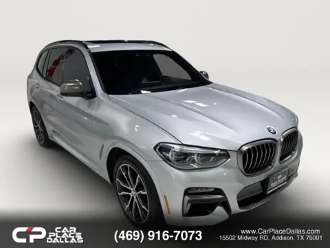 Silver 2019 BMW X3 M40i Sport Utility 4D for sale in Addison, TX