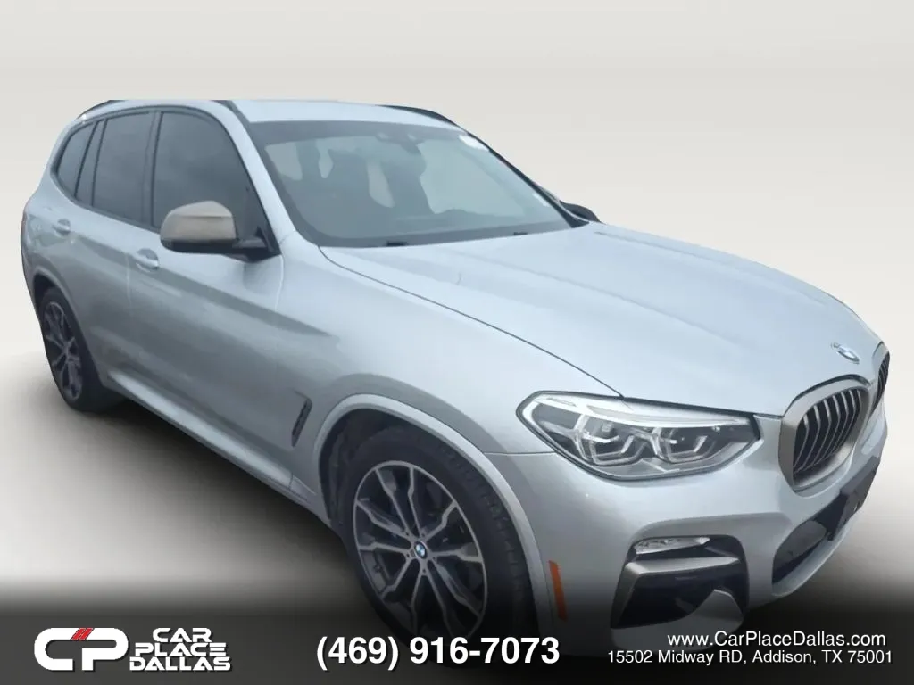 Silver 2019 BMW X3 M40i Sport Utility 4D for sale in Addison, TX
