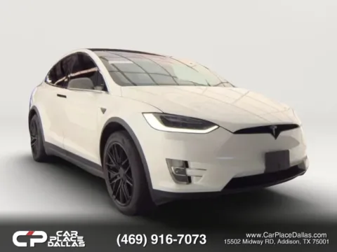 White 2018 Tesla Model X 100D Sport Utility 4D for sale in Addison, TX