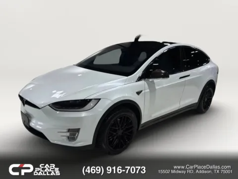 Another view of 2018 Tesla Model X 100D Sport Utility 4D for sale in Addison, TX at Car Place Dallas