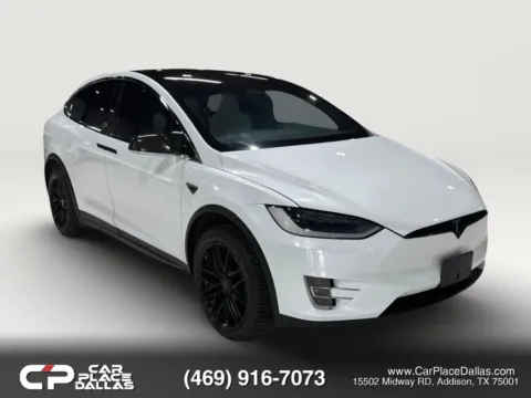 Another view of 2018 Tesla Model X 100D Sport Utility 4D for sale in Addison, TX at Car Place Dallas