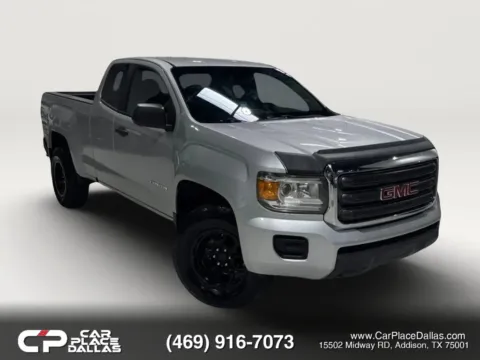 Silver 2020 GMC Canyon Extended Cab Pickup 2D 6 ft for sale in Addison, TX