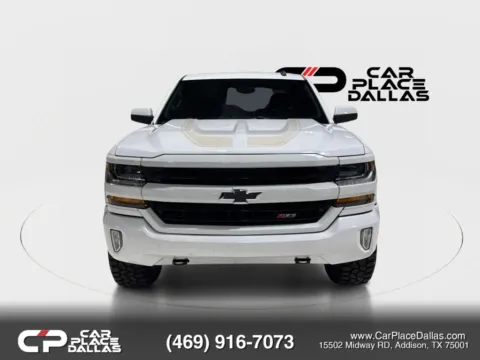 Another view of 2018 Chevrolet Silverado 1500 Crew Cab Z71 LT Pickup 4D 5 3/4 ft for sale in Addison, TX at Car Place Dallas