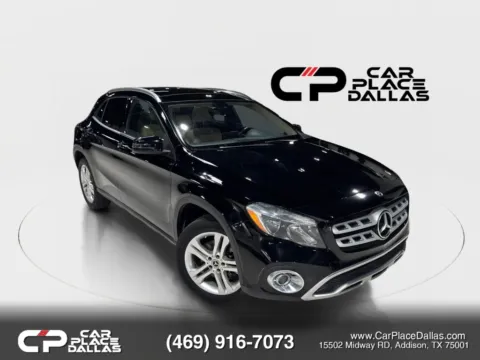 Black 2018 Mercedes-Benz GLA 250 Sport Utility 4D for sale in Addison, TX