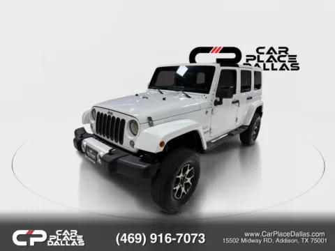 Photos of 2014 Jeep Wrangler Unlimited Sahara for sale in Addison, TX at Car Place Dallas