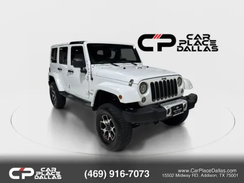 Photos of 2014 Jeep Wrangler Unlimited Sahara for sale in Addison, TX at Car Place Dallas