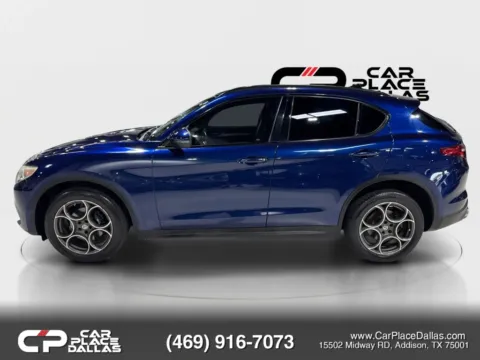 Another view of 2018 Alfa Romeo Stelvio Sport SUV 4D for sale in Addison, TX at Car Place Dallas