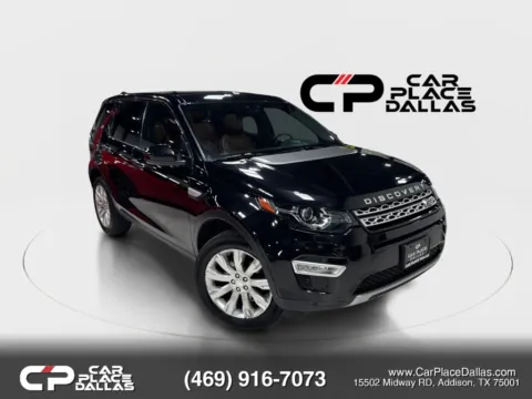 Black 2015 Land Rover Discovery Sport HSE LUX Sport Utility 4D for sale in Addison, TX
