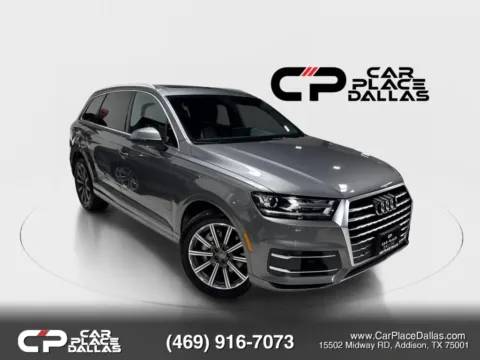 Gray 2018 Audi Q7 3.0T Premium Plus Sport Utility 4D for sale in Addison, TX