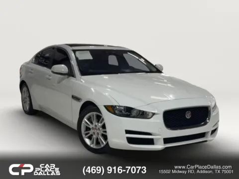 White 2018 Jaguar XE 25t Premium Sedan 4D for sale in Addison, TX