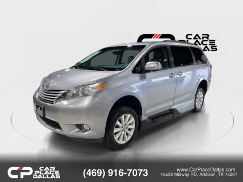 Another view of 2013 Toyota Sienna Limited FWD,PREM PKG,NAV,PANO CAM,JBL,REAR ENT,DUAL MOONROOF,HTD LTHR,BLIND SPOT,PWR DOORS for sale in Addison, TX at Car Place Dallas
