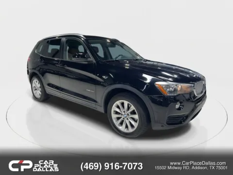 Black 2015 BMW X3 xDrive28d Sport Utility 4D for sale in Addison, TX