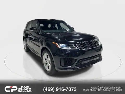 Black 2019 Land Rover Range Rover Sport HSE Sport Utility 4D for sale in Addison, TX