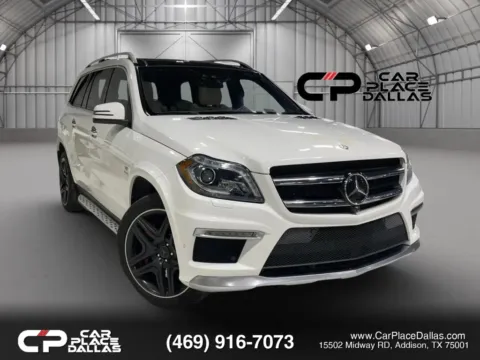White 2016 Mercedes-Benz GL-Class GL 63 AMG Sport Utility 4D for sale in Addison, TX