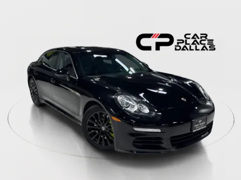 Black 2014 Porsche Panamera S E-Hybrid PHEV,NAV,BOSE,HTD STS,MOONROOF,CAM,PARK ASSIST,MEMORY STS,PASM,19IN WHLS for sale in Addison, TX