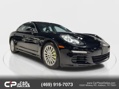 Black 2014 Porsche Panamera S E-Hybrid Sedan 4D for sale in Addison, TX