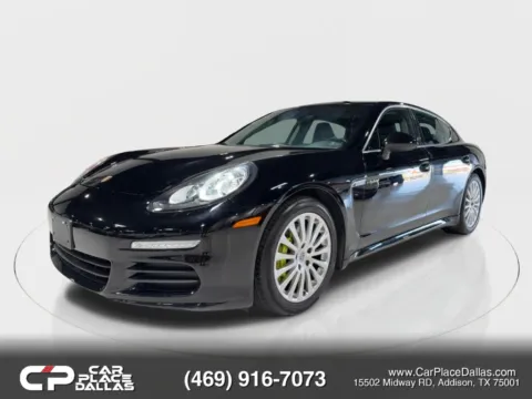 Another view of 2014 Porsche Panamera S E-Hybrid Sedan 4D for sale in Addison, TX at Car Place Dallas