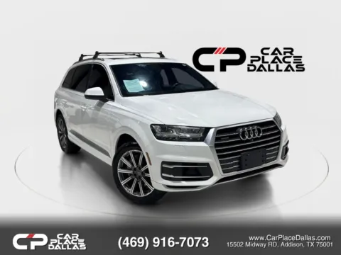 White 2017 Audi Q7 3.0T Premium Plus Sport Utility 4D for sale in Addison, TX