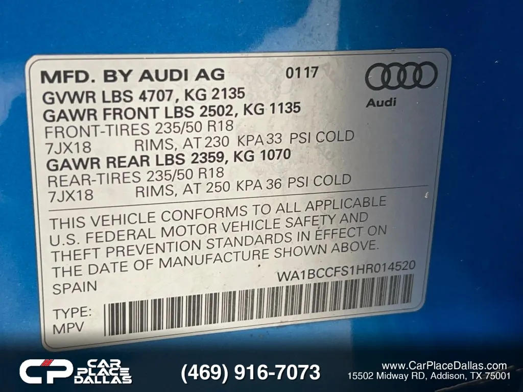 2017 Audi Q3 Premium - Photo 33