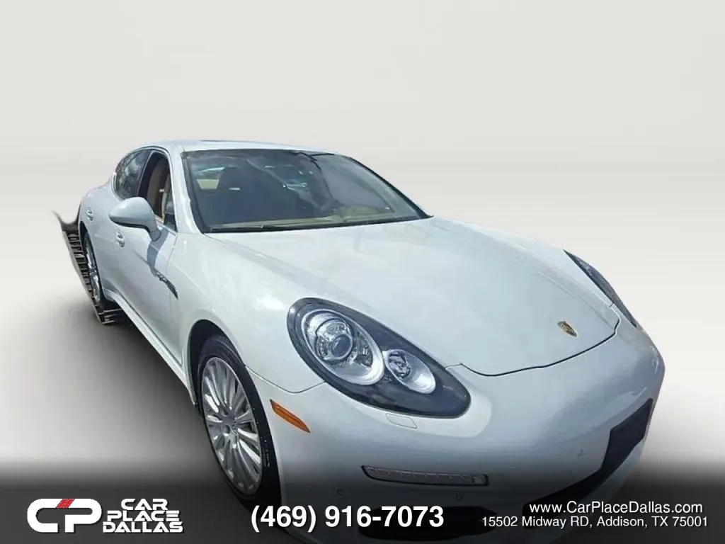 White 2014 Porsche Panamera S E-Hybrid Sedan 4D for sale in Addison, TX