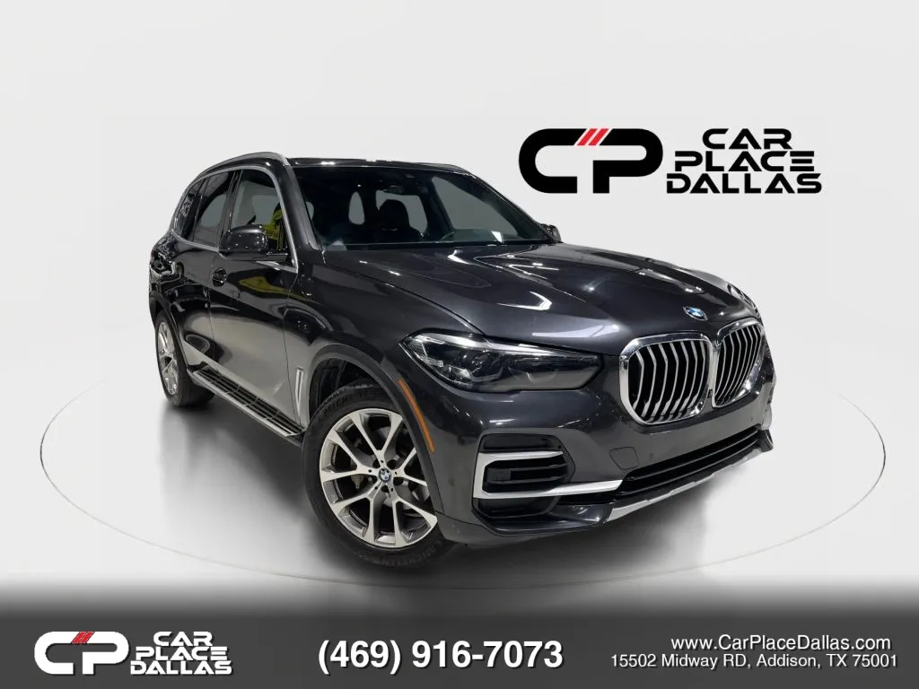 Gray 2022 BMW X5 sDrive40i Sport Utility 4D for sale in Addison, TX