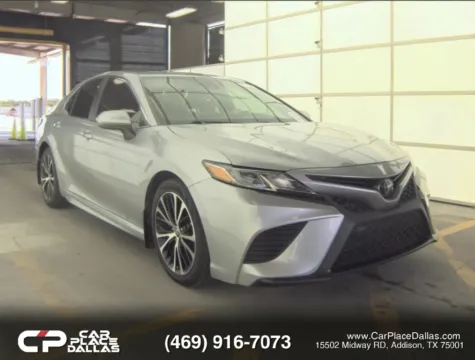 Photos of 2020 Toyota Camry SE Sedan 4D for sale in Addison, TX at Car Place Dallas