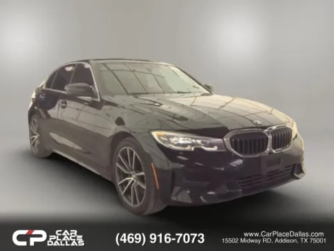 Black 2020 BMW 3 Series 330i xDrive Sedan 4D for sale in Addison, TX
