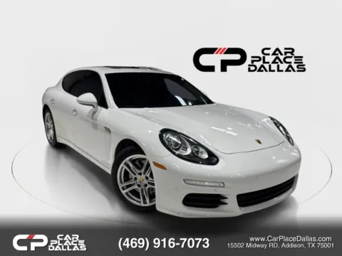 White 2015 Porsche Panamera 4 Sedan 4D for sale in Addison, TX