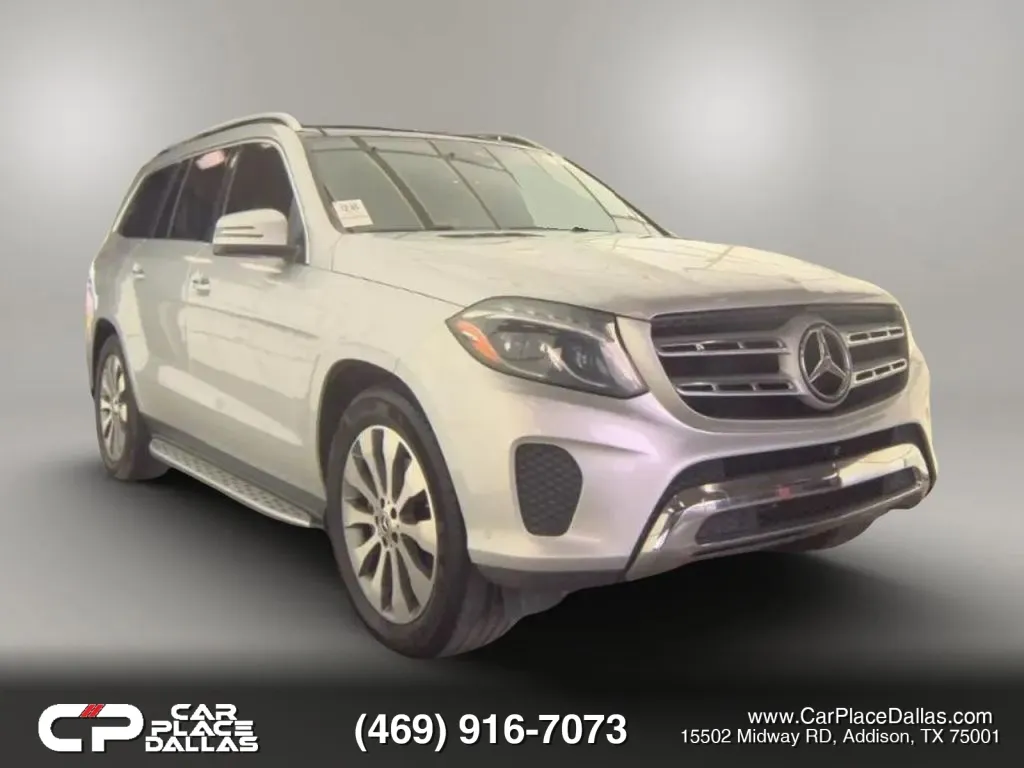 Silver 2019 Mercedes-Benz GLS 450 4MATIC Sport Utility 4D for sale in Addison, TX