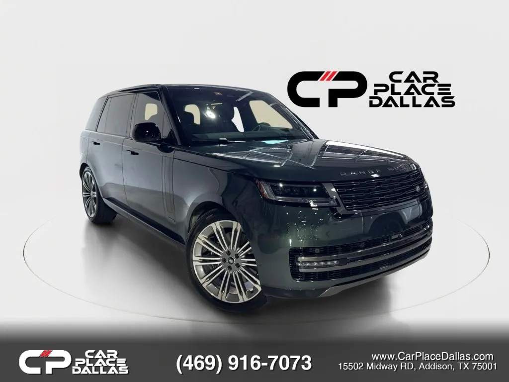 Green 2024 Land Rover Range Rover P530 Autobiography LWB Sport Utility 4D for sale in Addison, TX