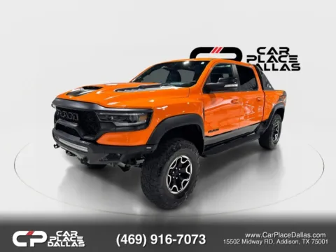 Another view of 2022 Ram 1500 Crew Cab TRX Pickup 4D 5 1/2 ft for sale in Addison, TX at Car Place Dallas