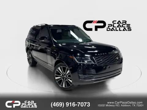 Black 2019 Land Rover Range Rover Supercharged Sport Utility 4D for sale in Addison, TX
