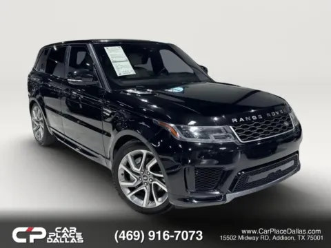 Black 2019 Land Rover Range Rover Sport HSE (2019.5) Sport Utility 4D for sale in Addison, TX
