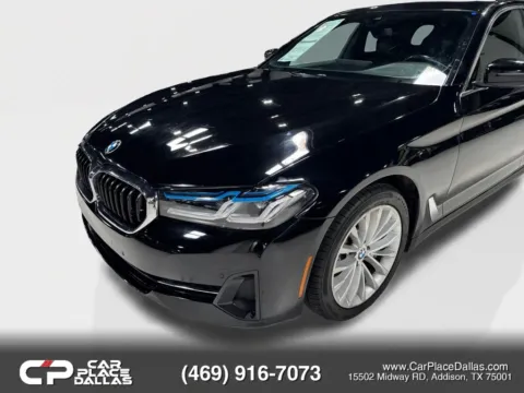 Another view of 2021 BMW 5 Series 530i Sedan 4D for sale in Addison, TX at Car Place Dallas