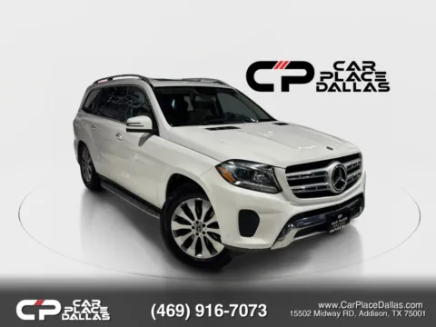 White 2019 Mercedes-Benz GLS 450 4MATIC Sport Utility 4D for sale in Addison, TX