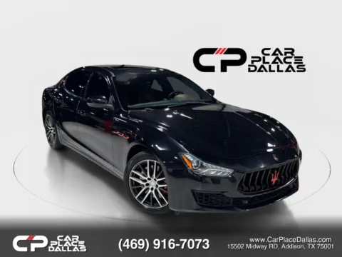 Black 2018 Maserati Ghibli S Q4 Sedan 4D for sale in Addison, TX