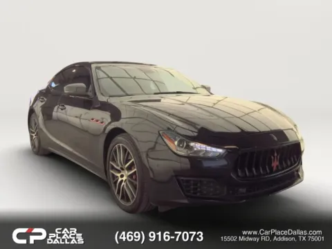 Black 2018 Maserati Ghibli S Q4 Sedan 4D for sale in Addison, TX