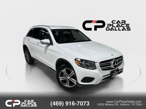 White 2016 Mercedes-Benz GLC 300 Sport Utility 4D for sale in Addison, TX