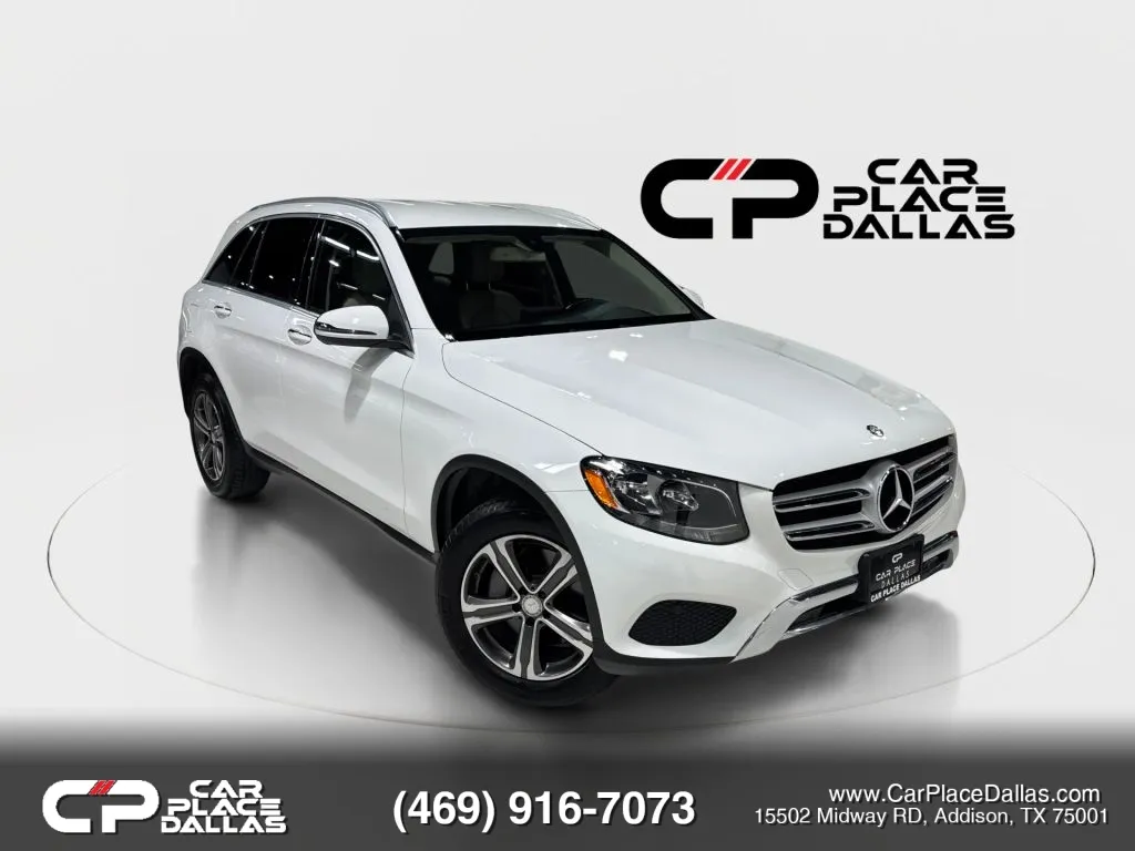 White 2016 Mercedes-Benz GLC 300 Sport Utility 4D for sale in Addison, TX