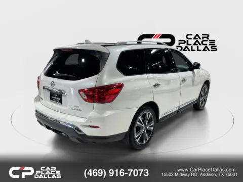 Another view of 2020 Nissan Pathfinder Platinum Sport Utility 4D for sale in Addison, TX at Car Place Dallas
