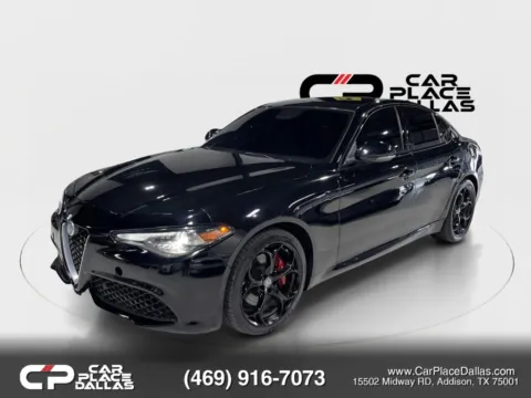 Another view of 2019 Alfa Romeo Giulia Ti Sport Sedan 4D for sale in Addison, TX at Car Place Dallas
