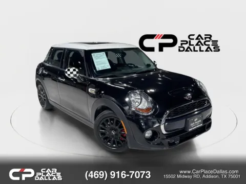 Black 2018 MINI Hardtop 4 Door Cooper S Hatchback 4D for sale in Addison, TX