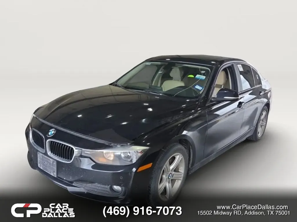 Black 2014 BMW 3 Series 320i xDrive Sedan 4D for sale in Addison, TX