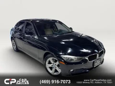 Black 2014 BMW 3 Series 320i xDrive Sedan 4D for sale in Addison, TX